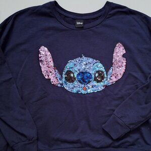Disney Sequined Stitch Sweatshirt